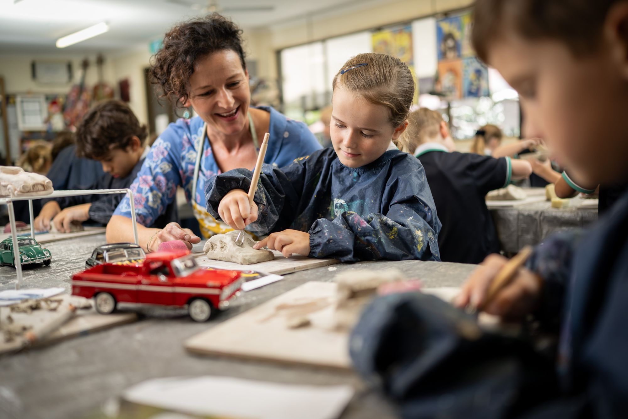 Primary art at Flinders