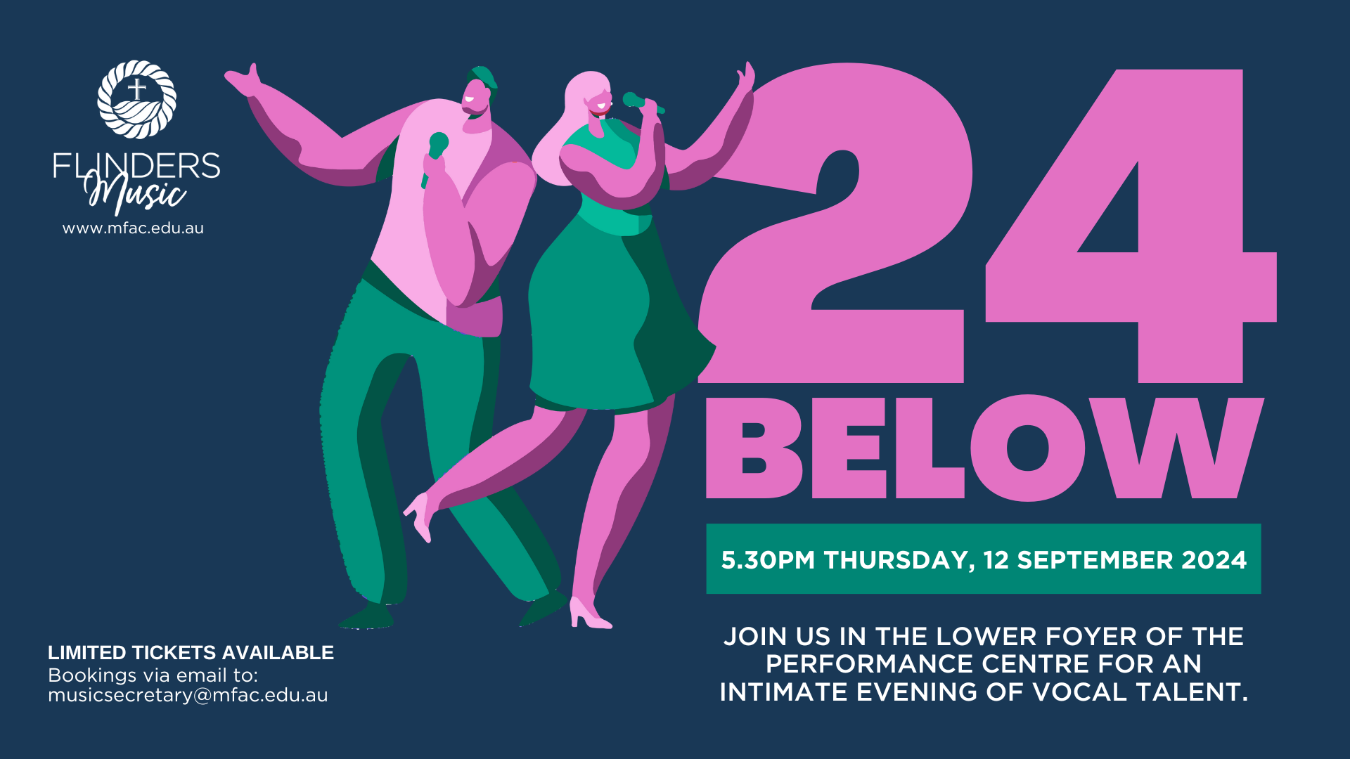 Flinders Music presents 24 Below
