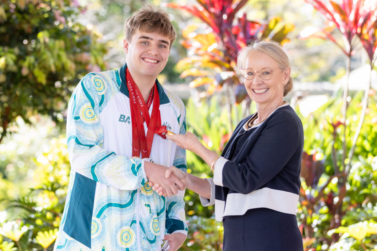 Paralympic Gold for Callum Simpson at Flinders