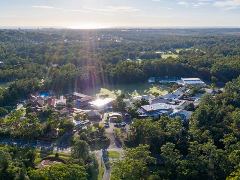 Matthew Flinders Anglican College campus in Sunshine Coast