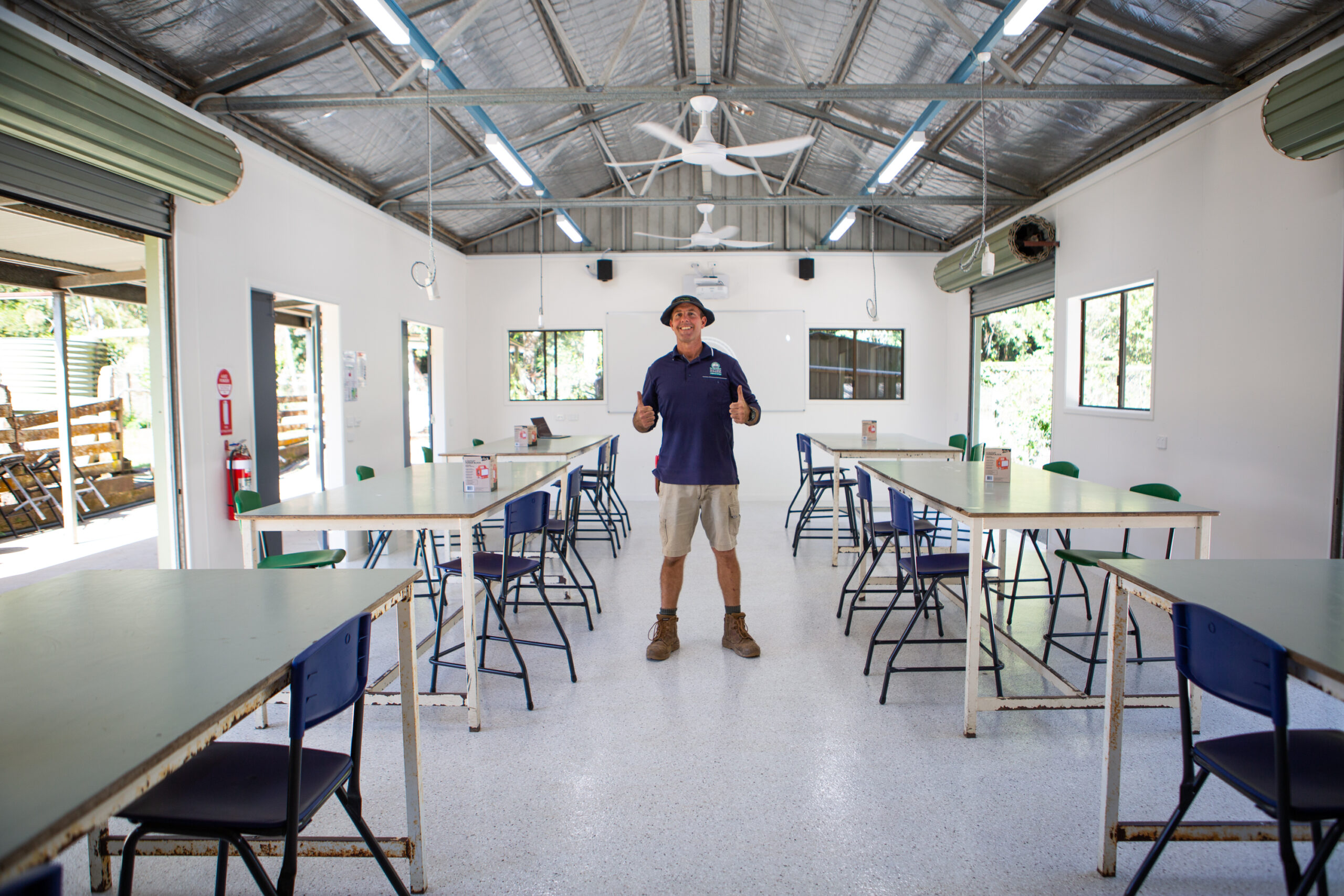 Flinders Farm manager Jeff Maclennan